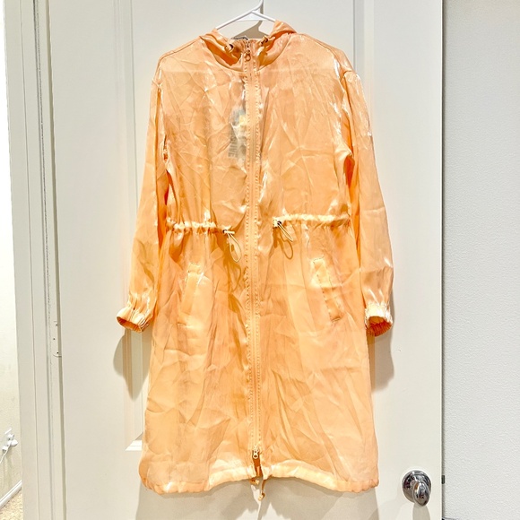 Women's Cinched Waist Hooded Parka
Organza Jacket Future Collective Peach XS - Picture 6 of 16